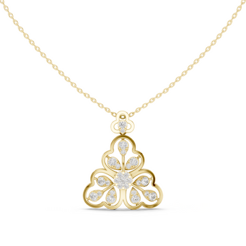 Timeless Loop Lab Grown Diamond Charm Pendant