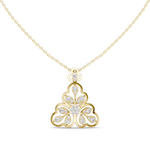 Timeless Loop Lab Grown Diamond Charm Pendant