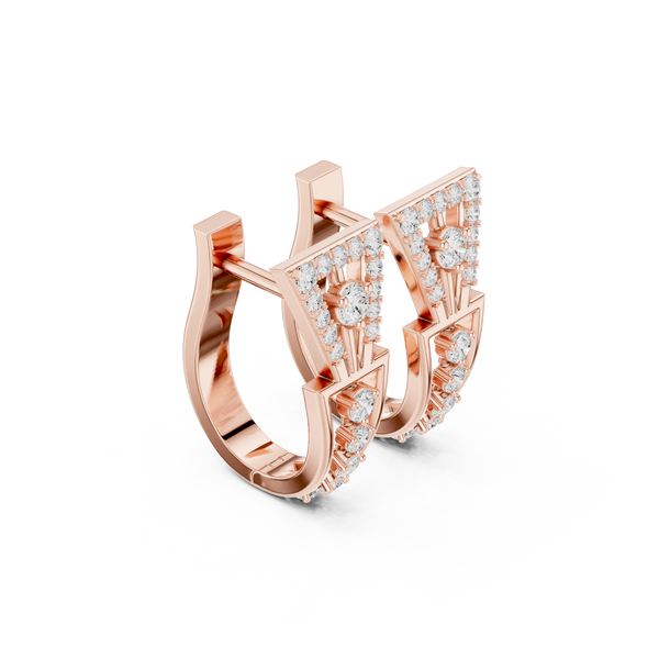 Royal Cascade Lab Grown Diamond Earrings Drops