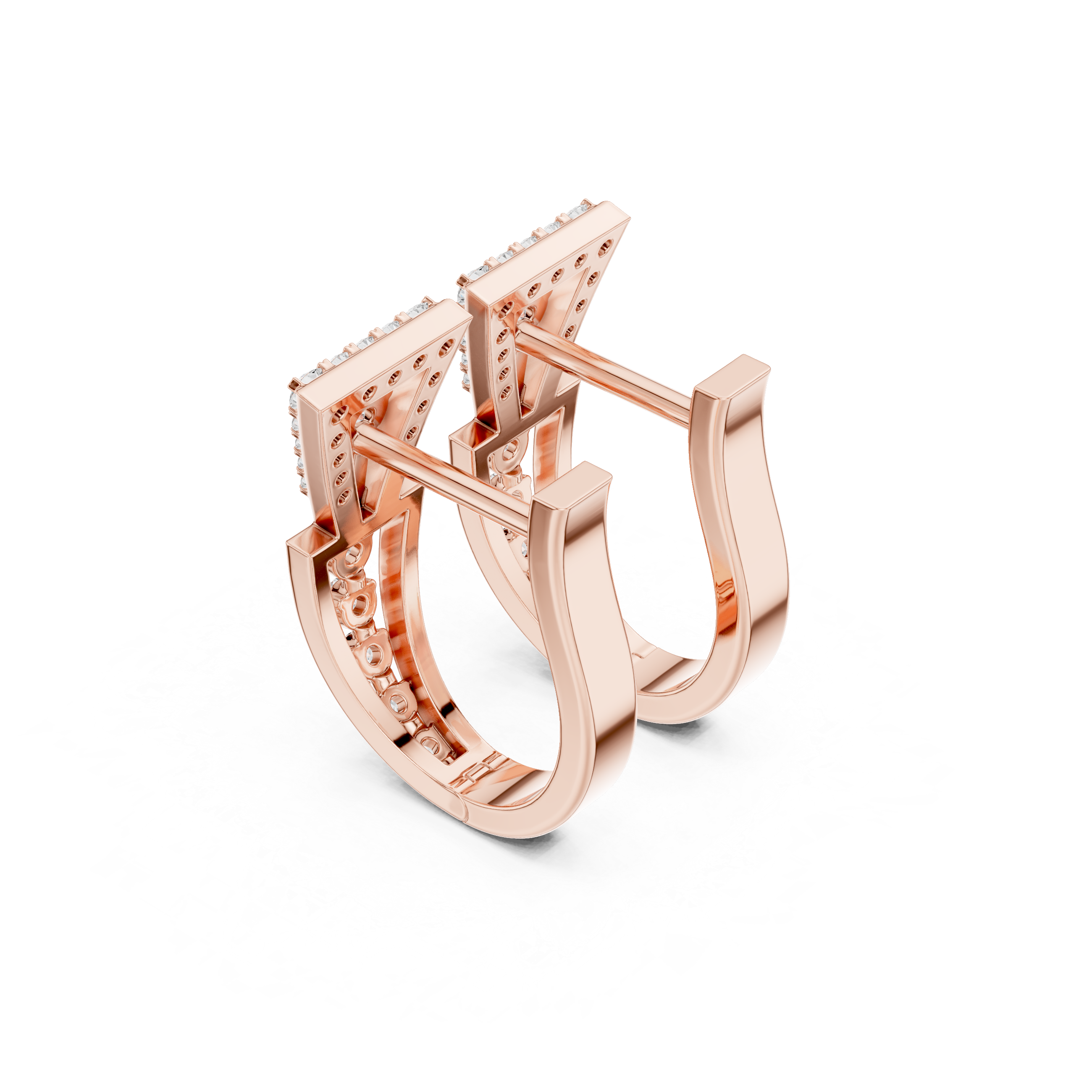 Royal Cascade Lab Grown Diamond Earrings Drops