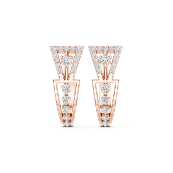 Soul Mate lab grown diamond earring design