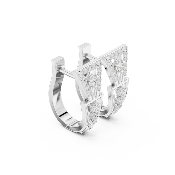 Soul Mate lab grown diamond earring design