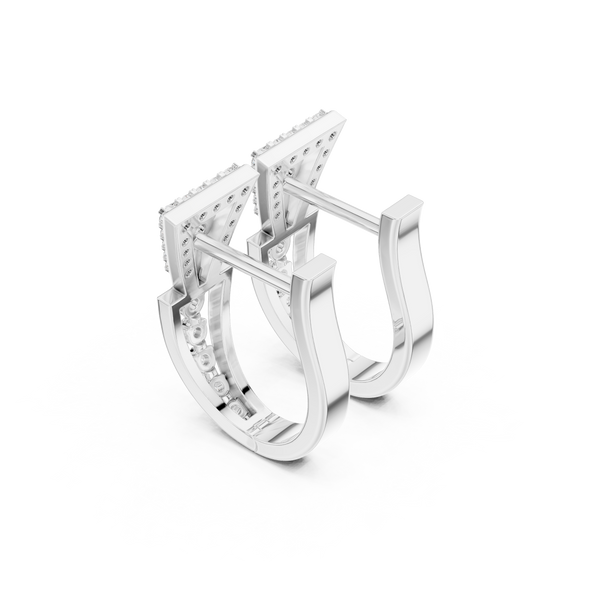 Soul Mate lab grown diamond earring design