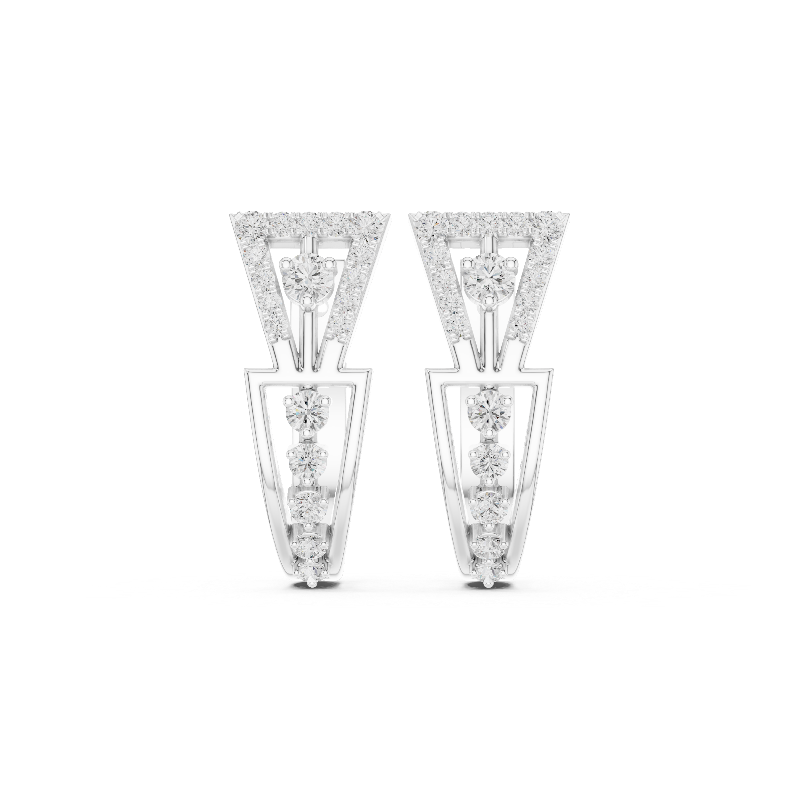 Soul Mate lab grown diamond earring design