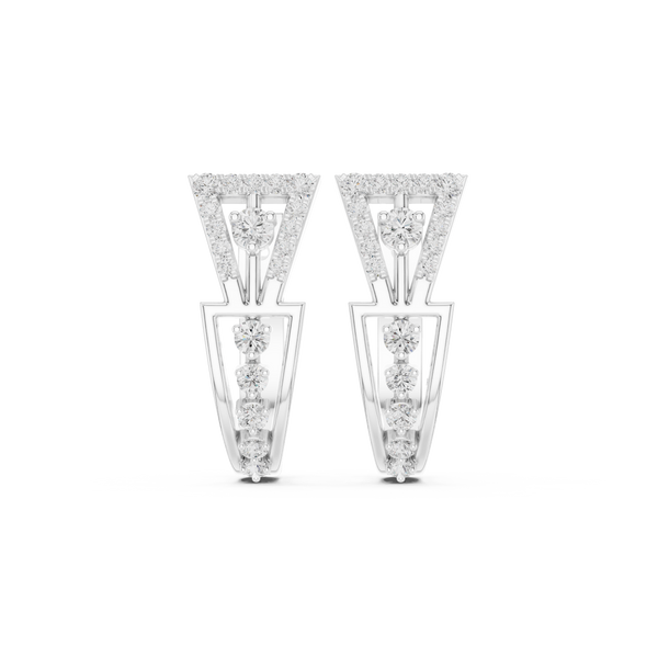 Soul Mate lab grown diamond earring design