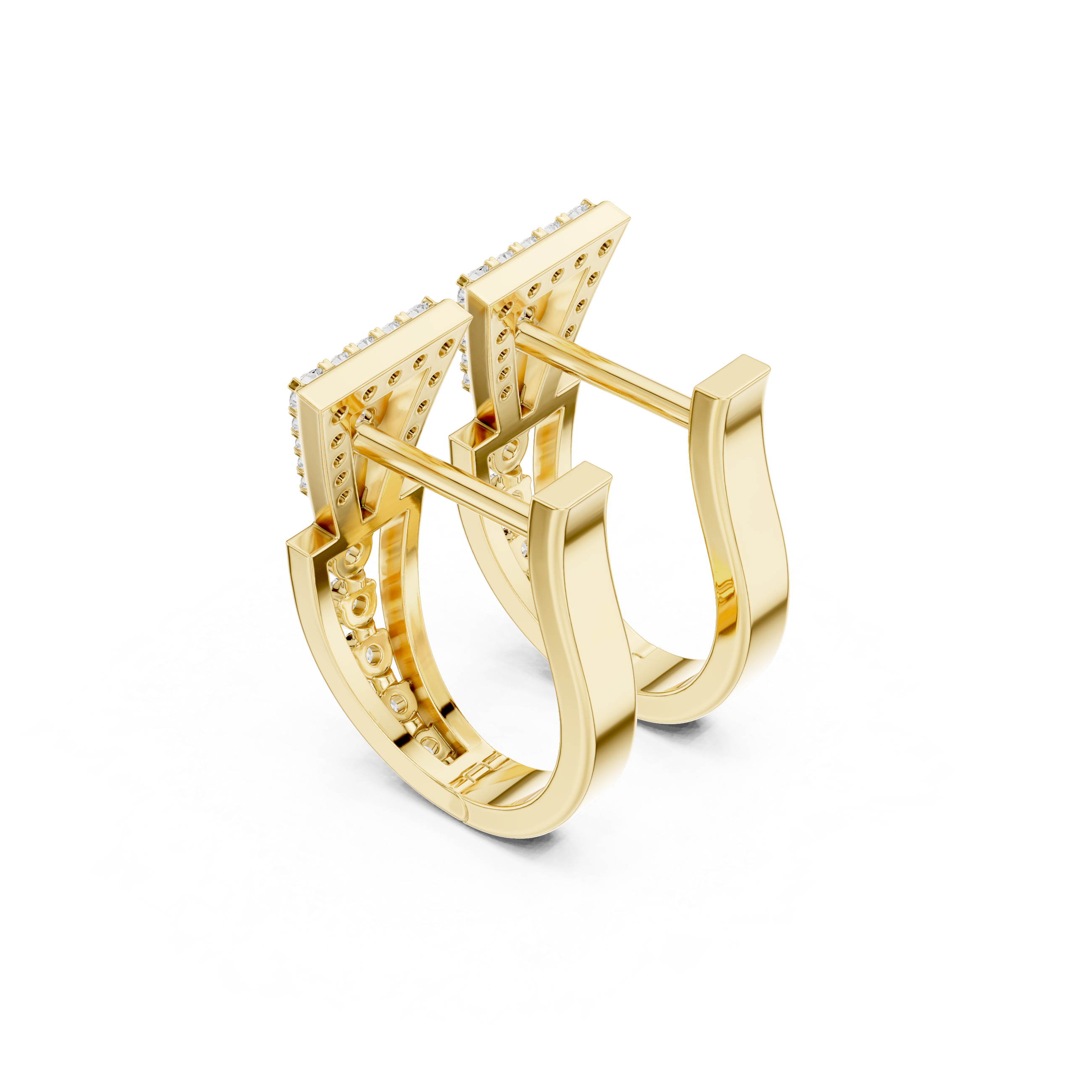 Royal Cascade Lab Grown Diamond Earrings Drops
