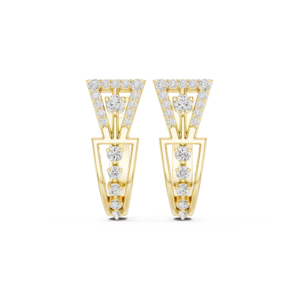 Soul Mate lab grown diamond earring design