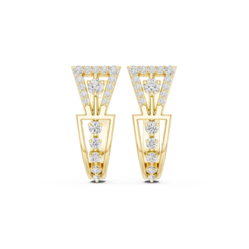 Royal Cascade Lab Grown Diamond Earrings Drops