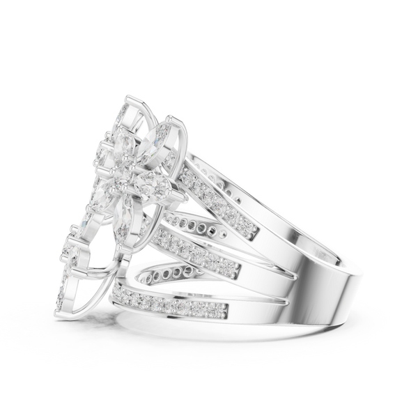 Enigma Code lab grown diamond ring