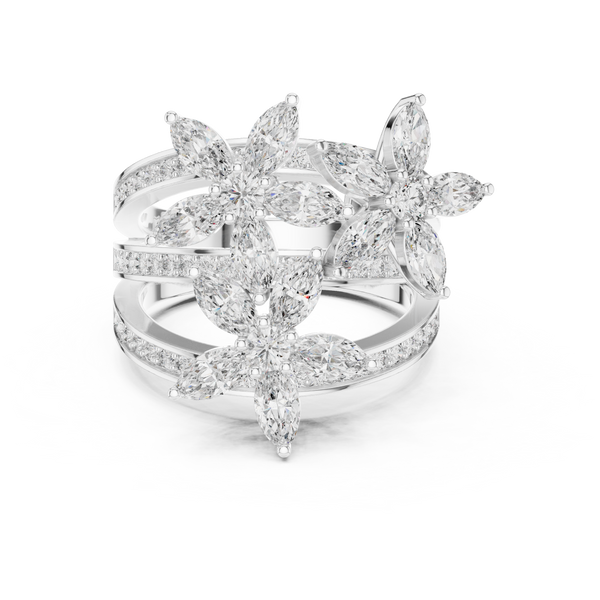 Enigma Code lab grown diamond ring