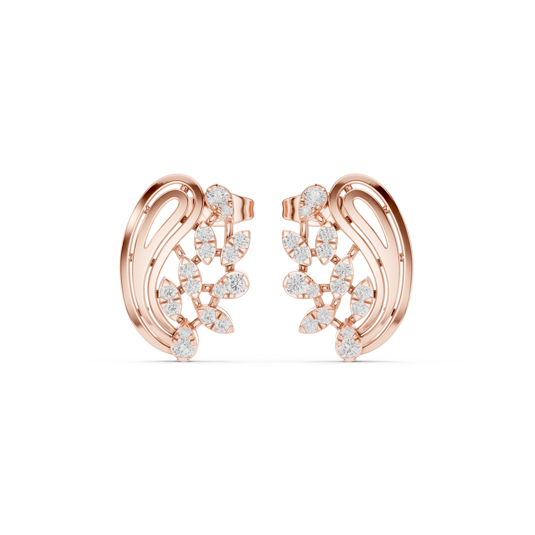 Summit Peak Lab Grown Diamond Earrings Dangles