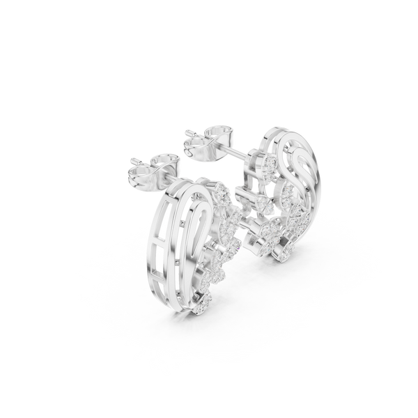 Summit Peak Lab Grown Diamond Earrings Dangles