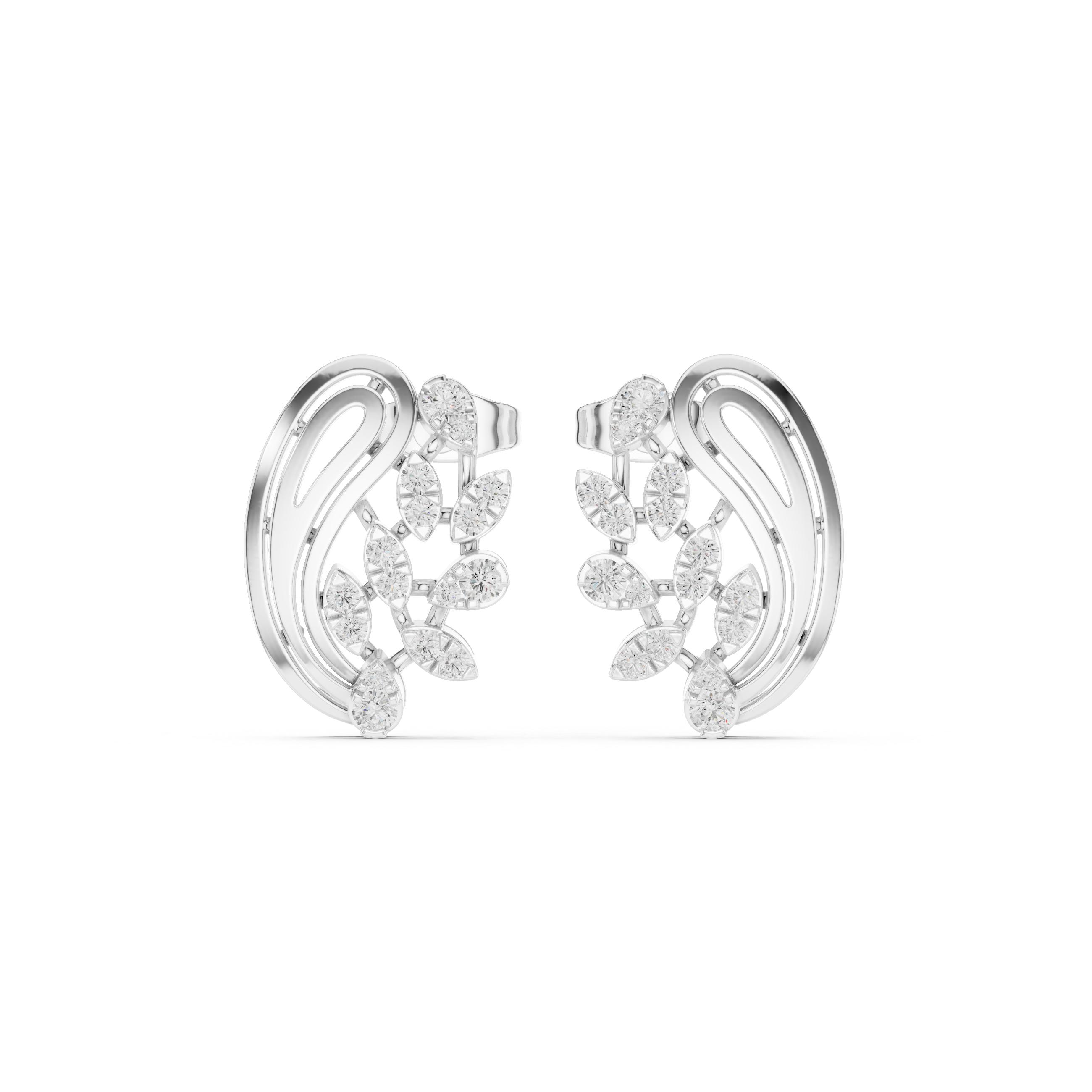 Summit Peak Lab Grown Diamond Earrings Dangles