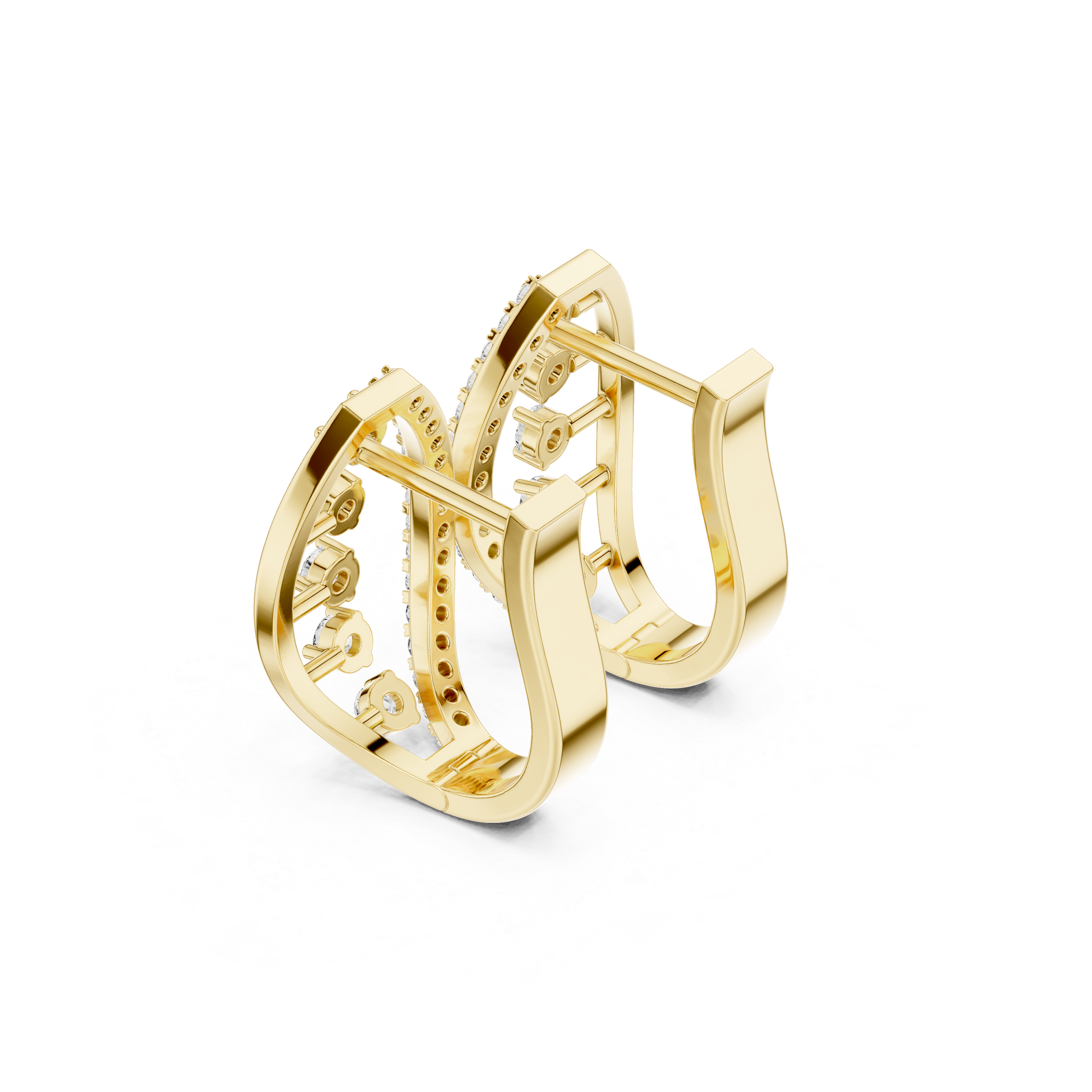 Rare Find lab grown diamond earring design