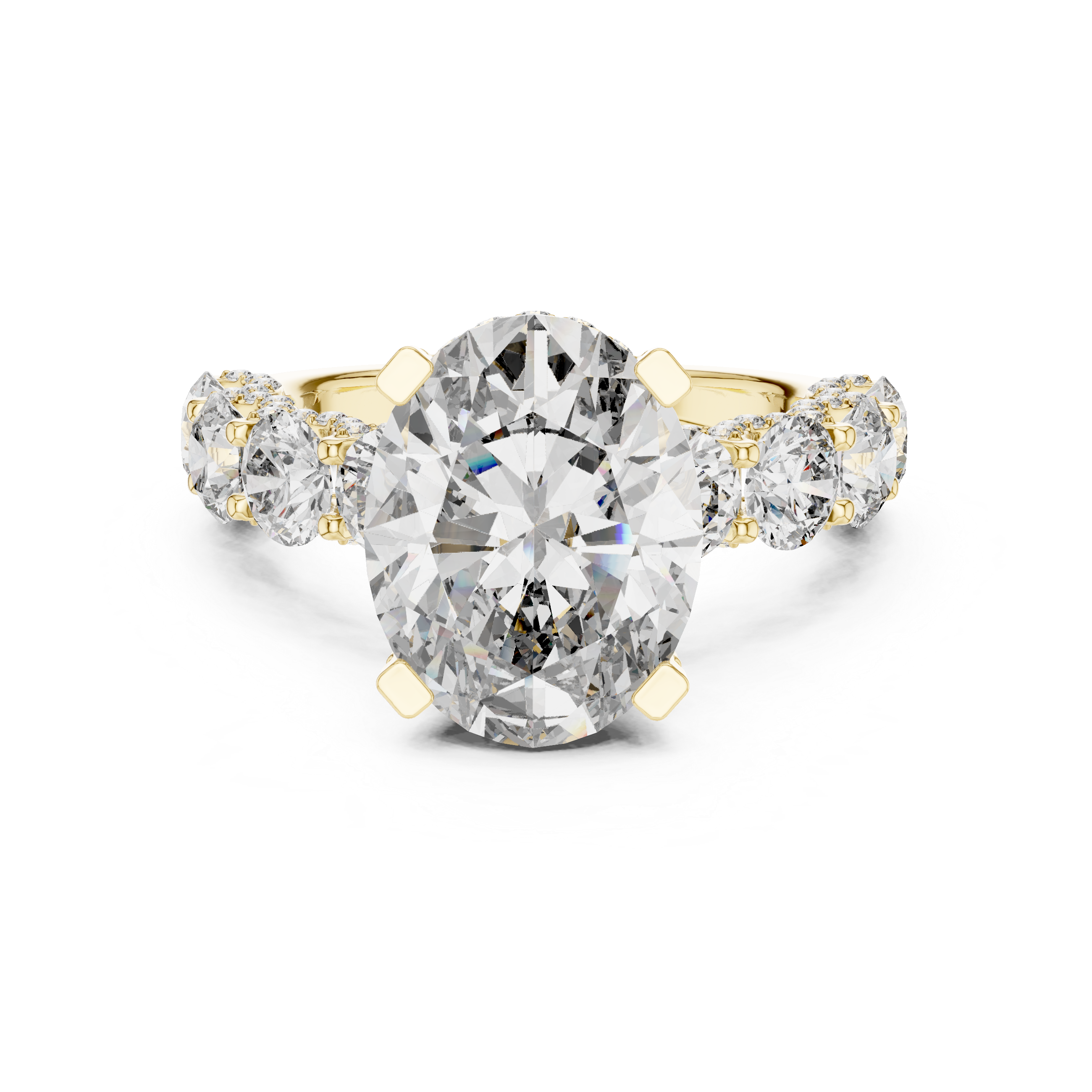 Holy Shrine lab grown diamond ring
