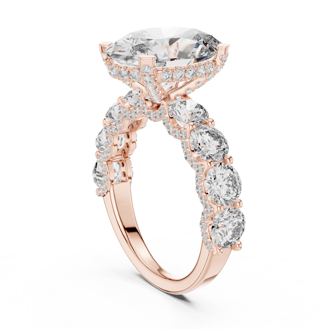 Holy Shrine lab grown diamond ring