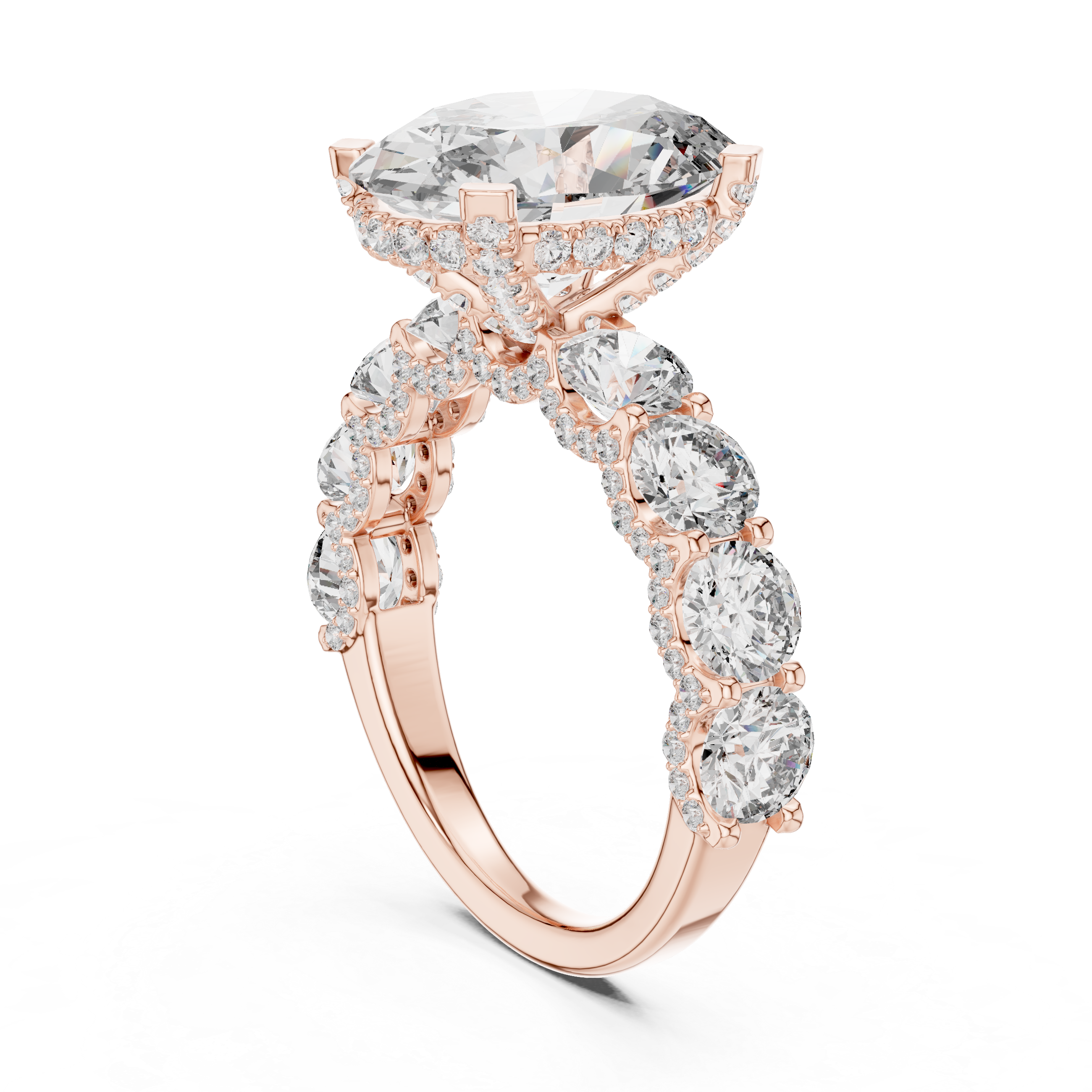 Holy Shrine lab grown diamond ring