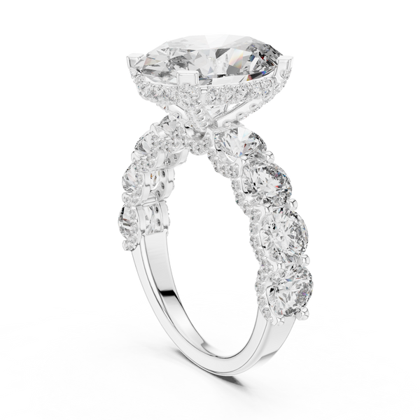 Holy Shrine lab grown diamond ring