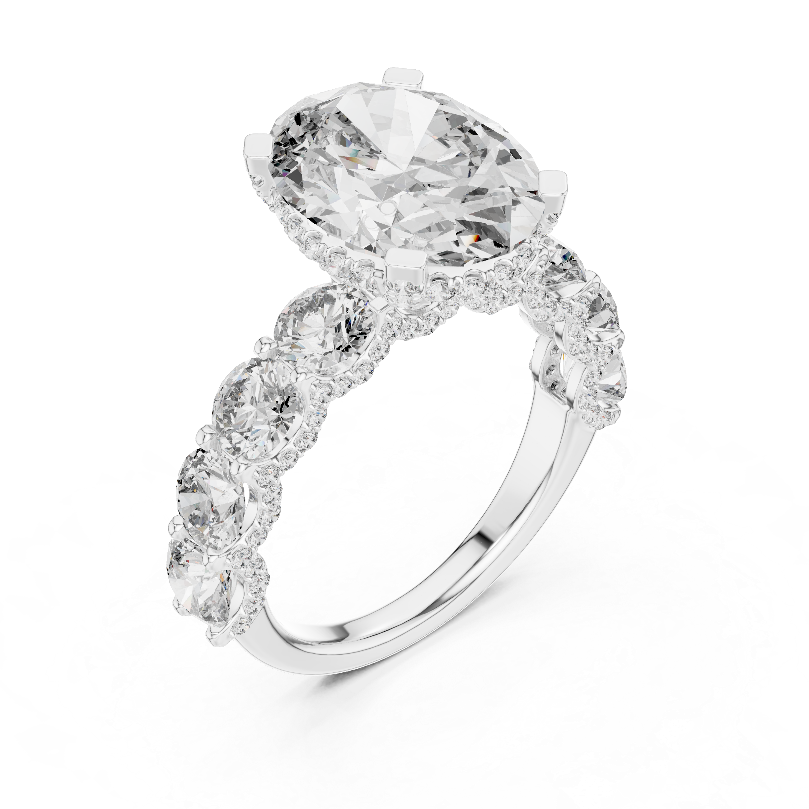 Holy Shrine lab grown diamond ring