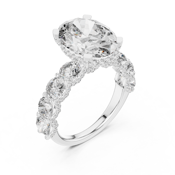 Holy Shrine lab grown diamond ring