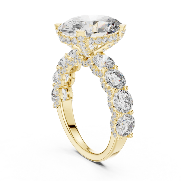 Holy Shrine lab grown diamond ring