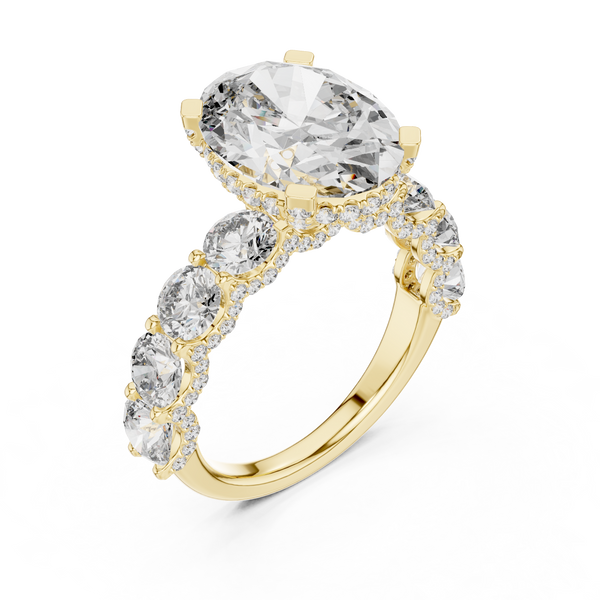 Holy Shrine lab grown diamond ring