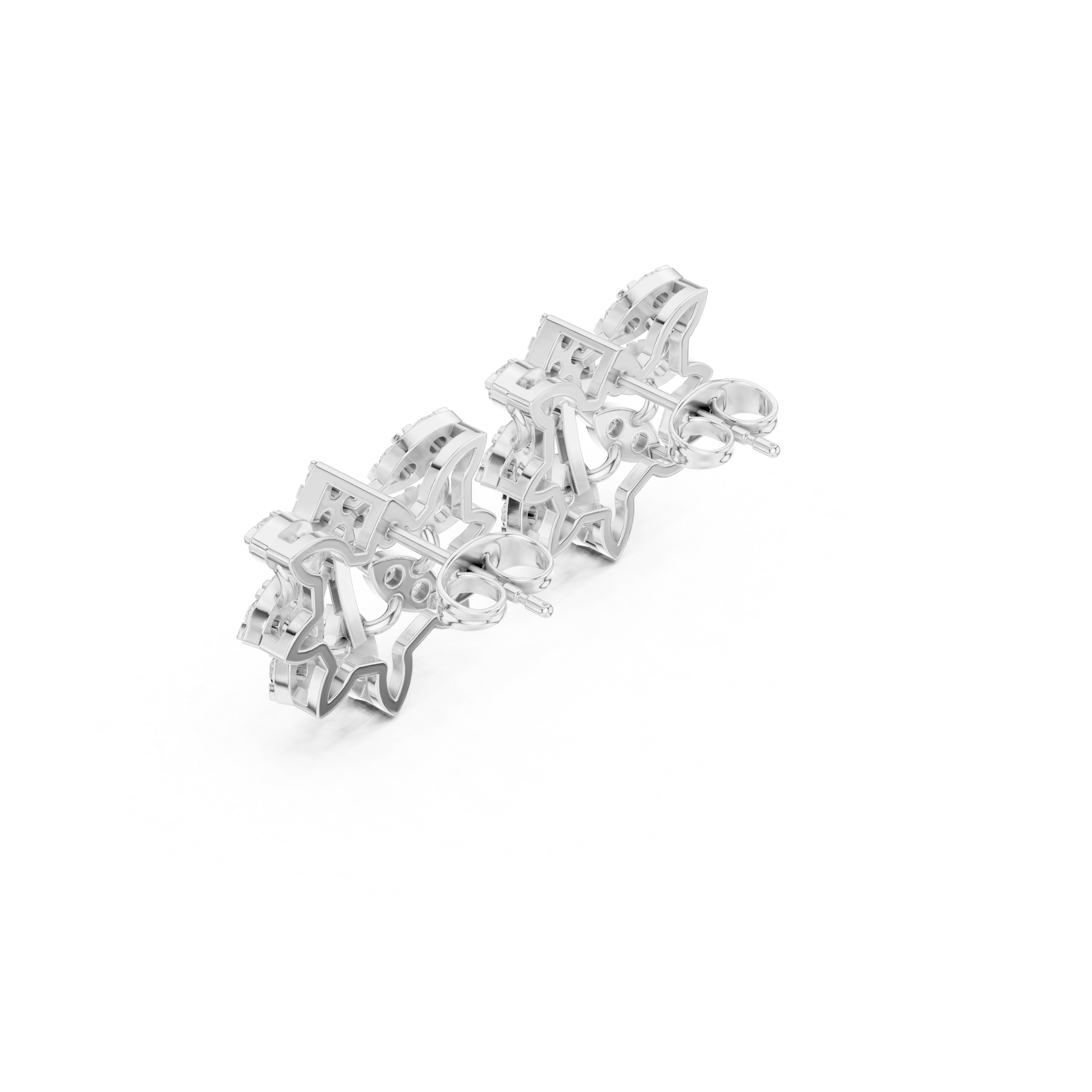 Solstice Ray Lab Grown Diamond Earrings Hoops