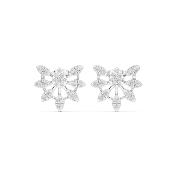 Solstice Ray Lab Grown Diamond Earrings Hoops