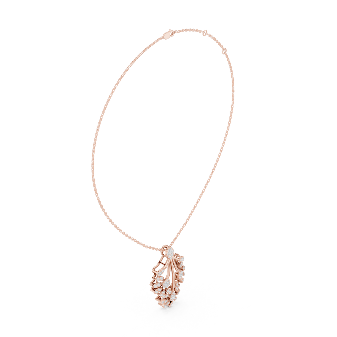 Blissful Solitaire Lab Grown Diamond Elegant Pendant