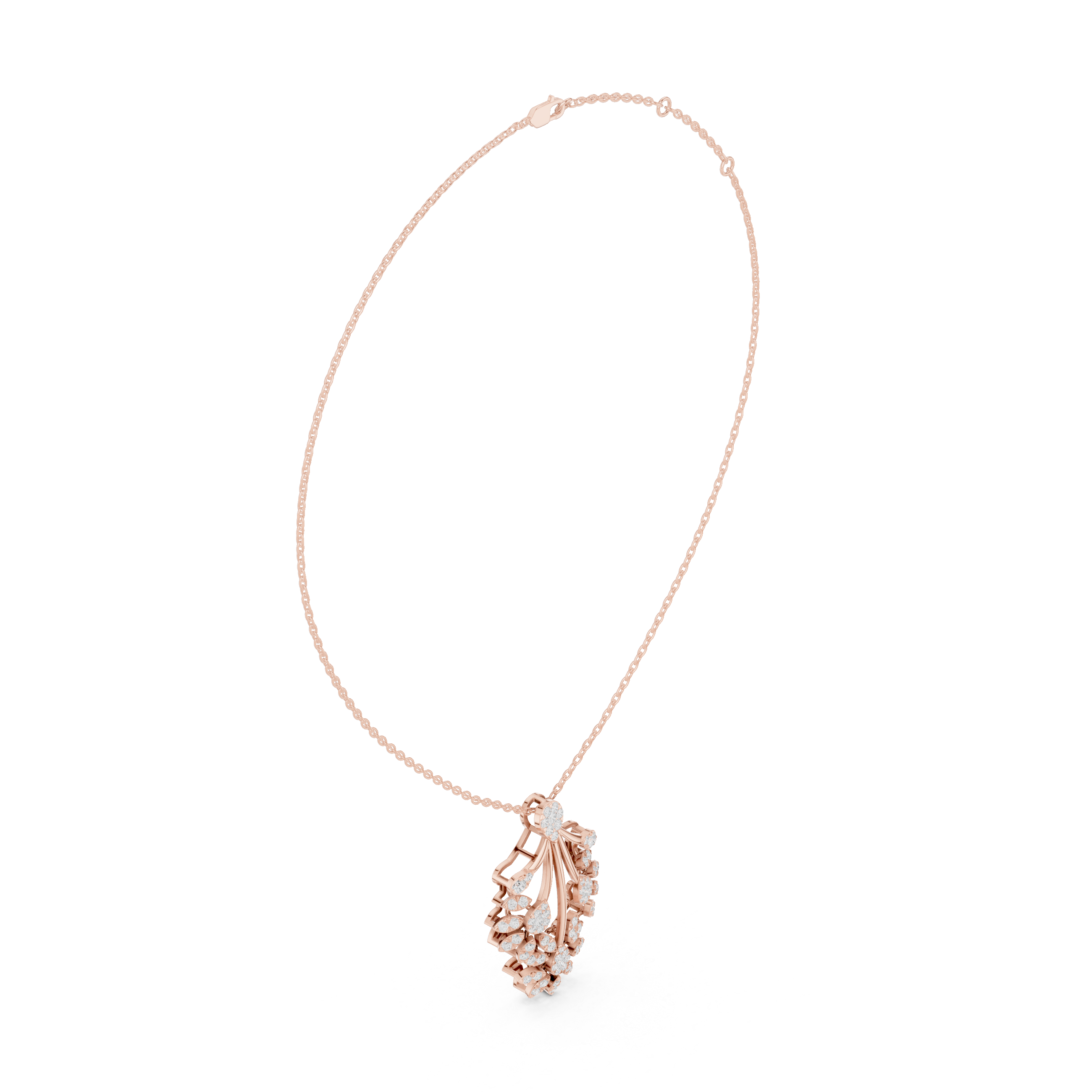 Blissful Solitaire Lab Grown Diamond Elegant Pendant