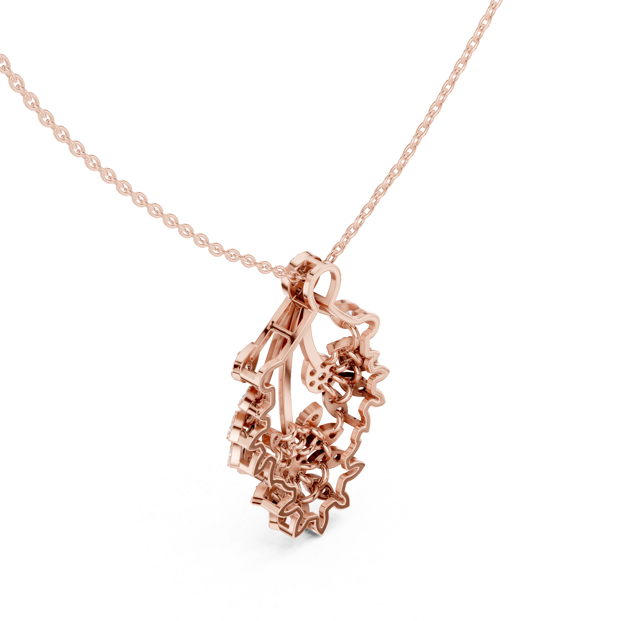 Blissful Solitaire Lab Grown Diamond Elegant Pendant