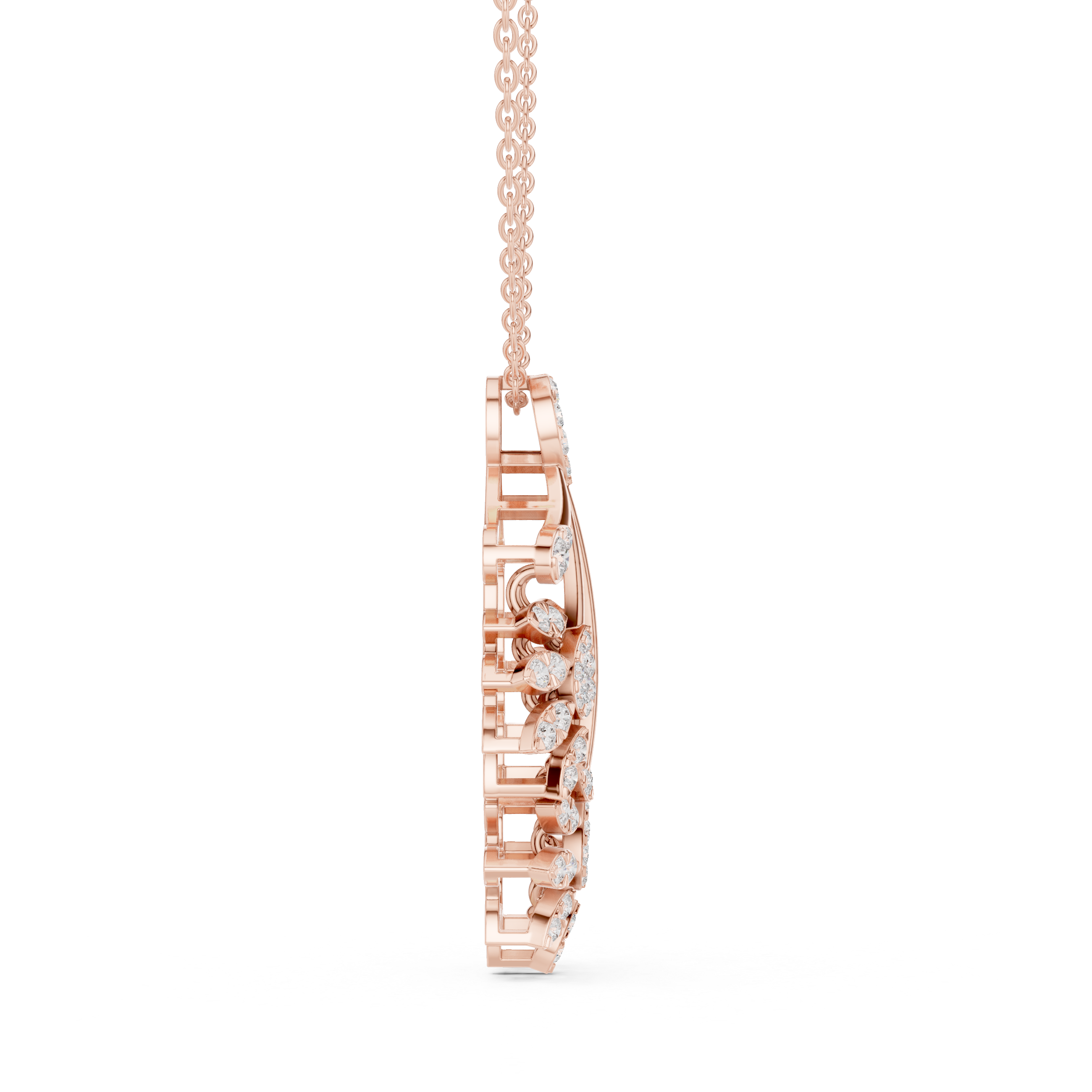 Blissful Solitaire Lab Grown Diamond Elegant Pendant
