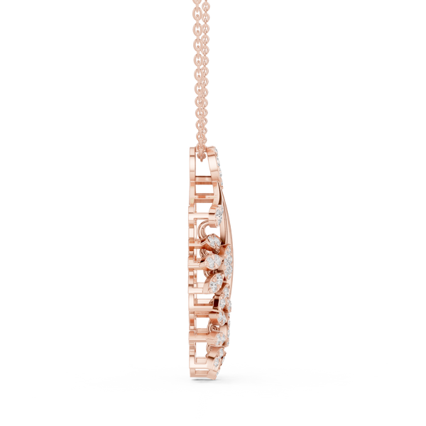 Blissful Solitaire Lab Grown Diamond Elegant Pendant
