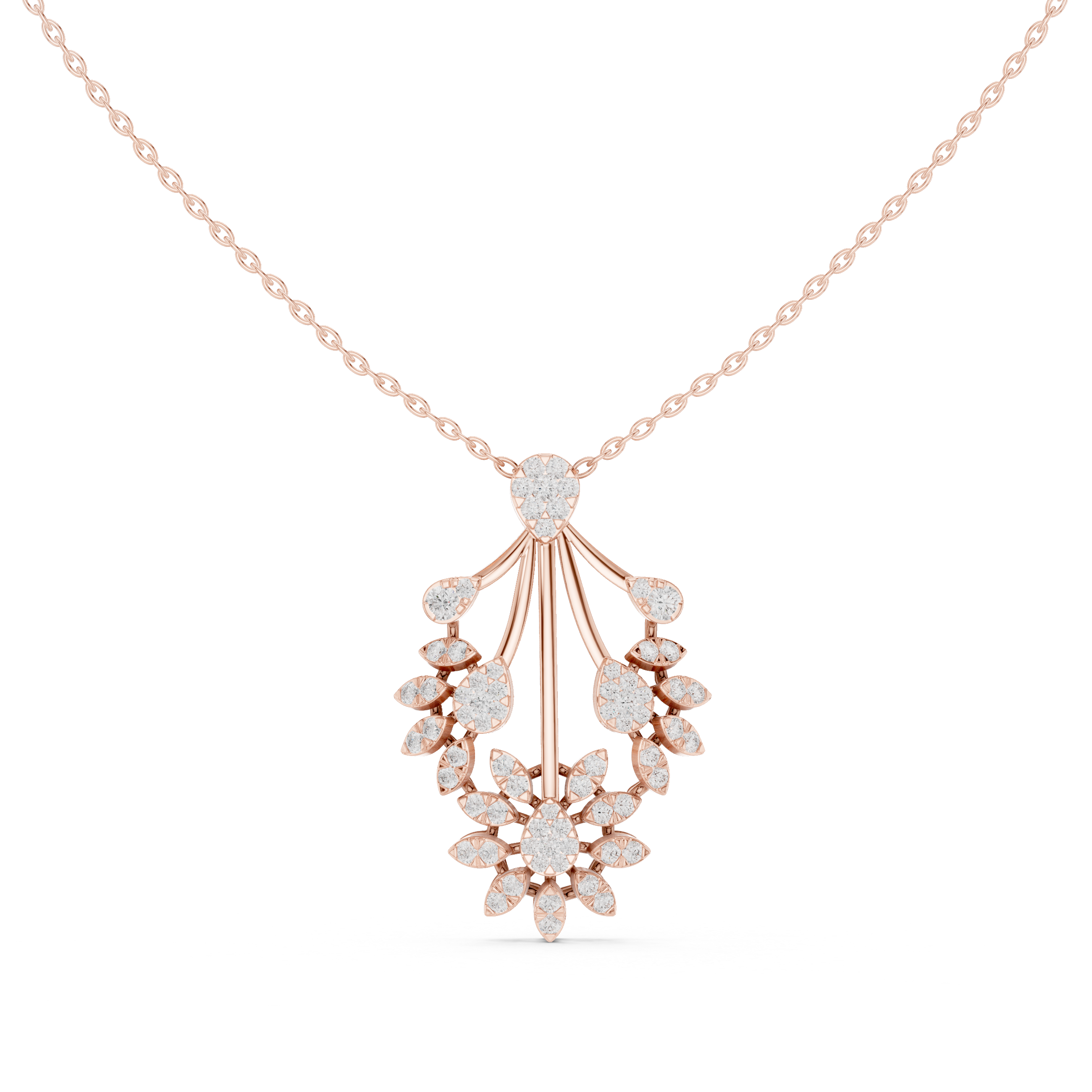 Blissful Solitaire Lab Grown Diamond Elegant Pendant