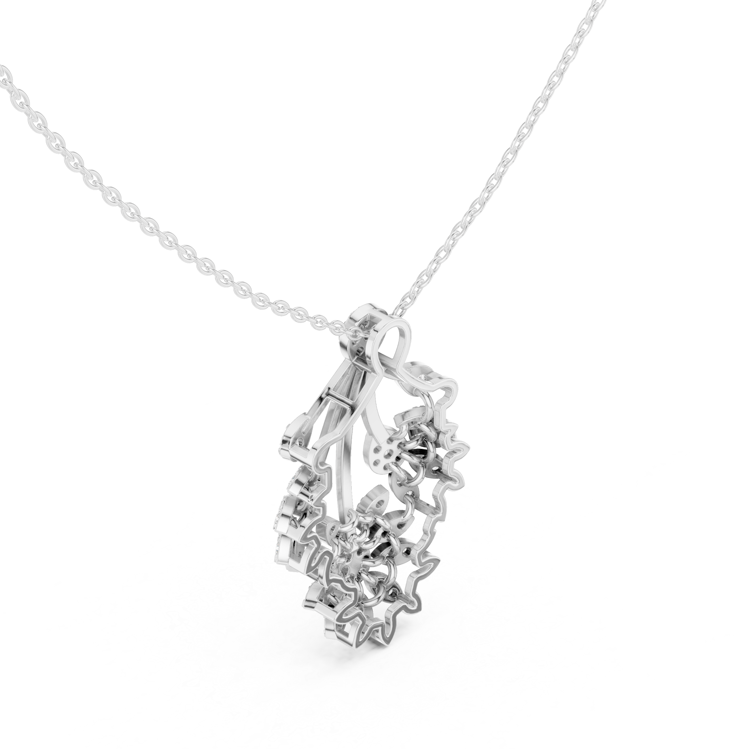 Blissful Solitaire Lab Grown Diamond Elegant Pendant