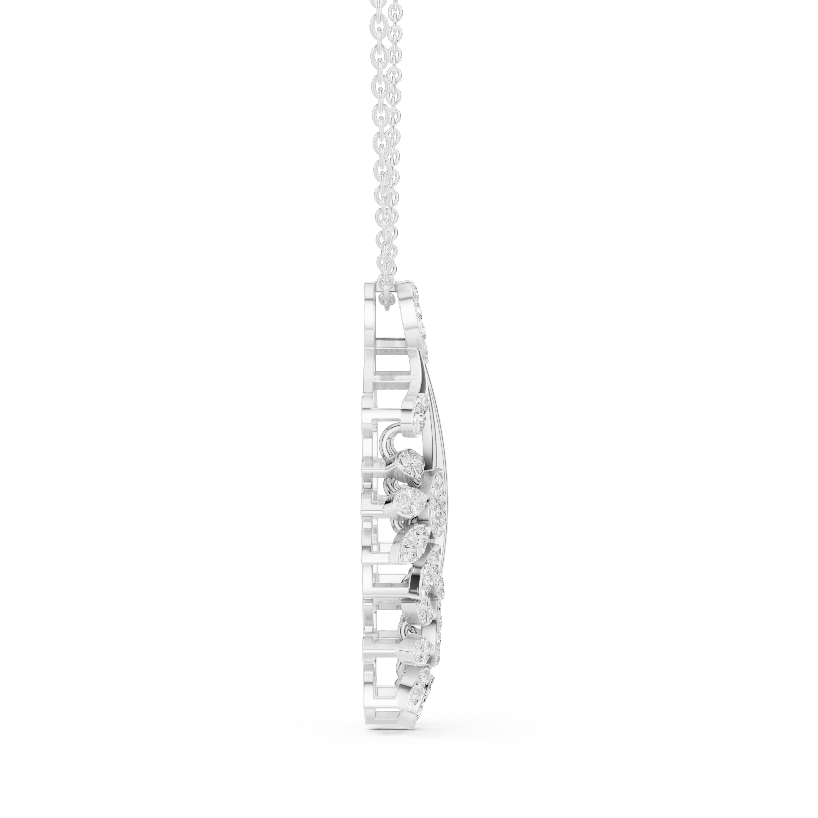 Blissful Solitaire Lab Grown Diamond Elegant Pendant