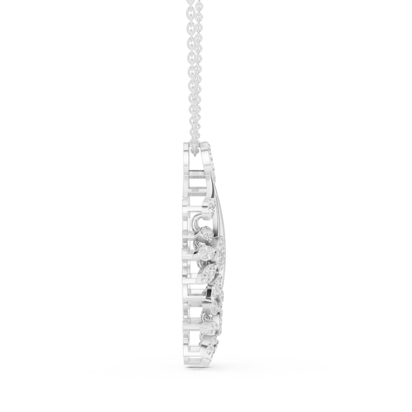 Blissful Solitaire Lab Grown Diamond Elegant Pendant
