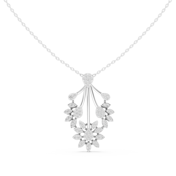 Blissful Solitaire Lab Grown Diamond Elegant Pendant