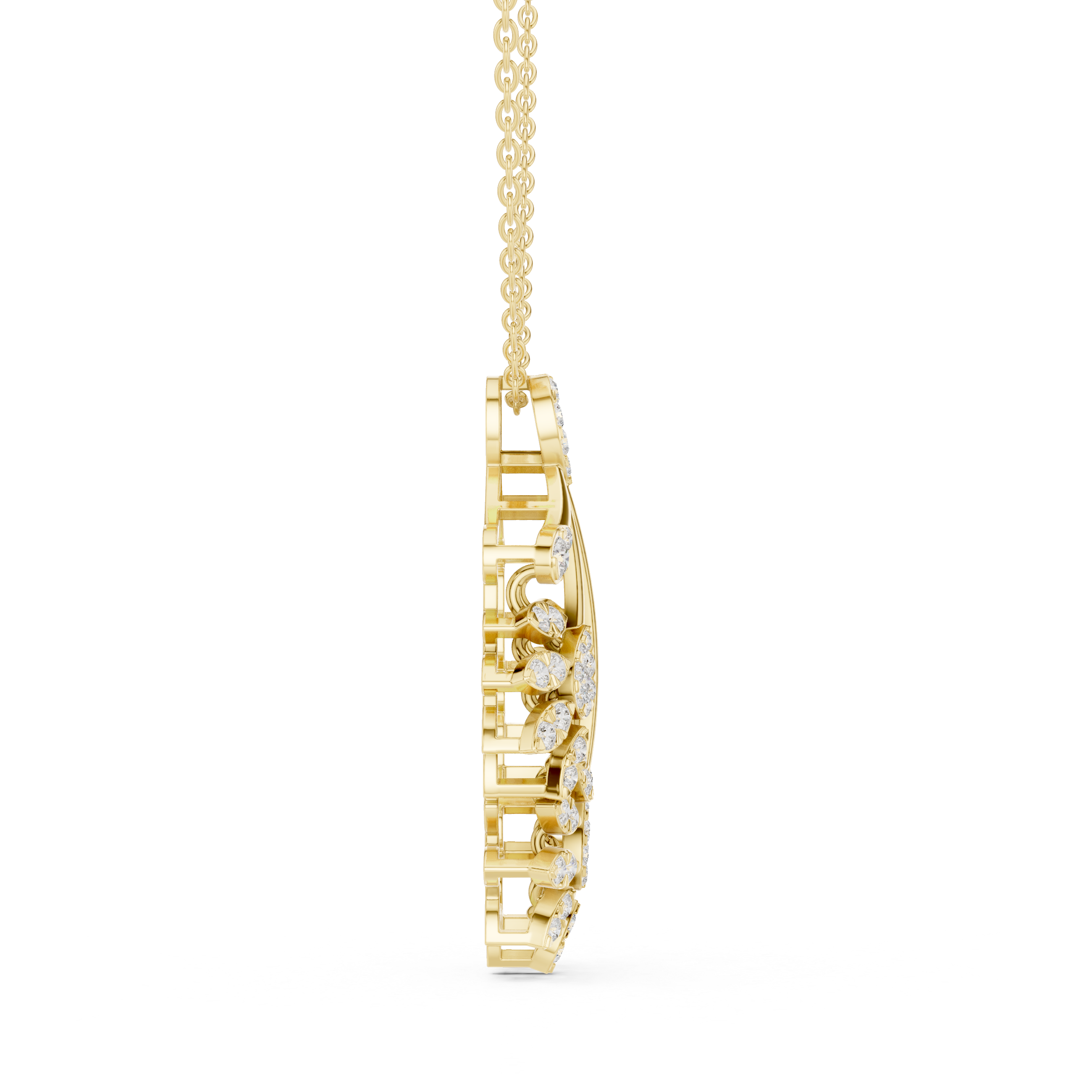 Blissful Solitaire Lab Grown Diamond Elegant Pendant