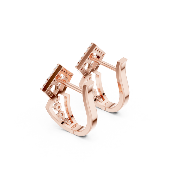 First Light lab grown diamond earring design