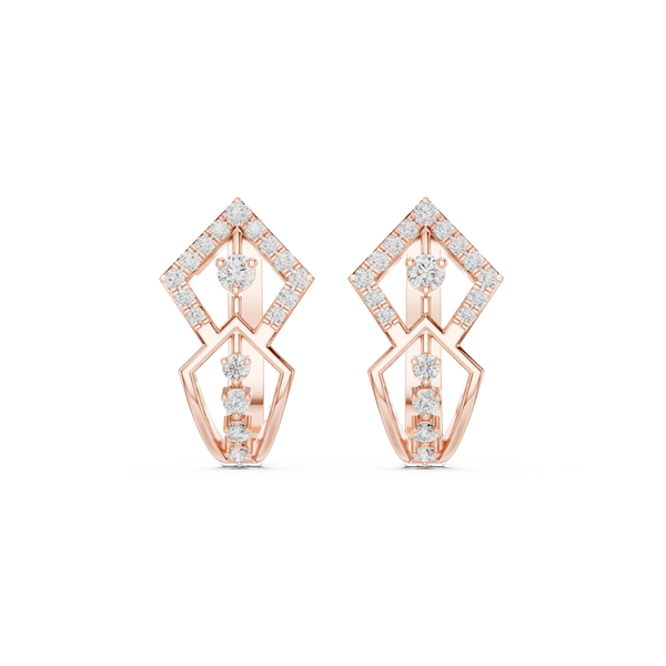 First Light lab grown diamond earring design