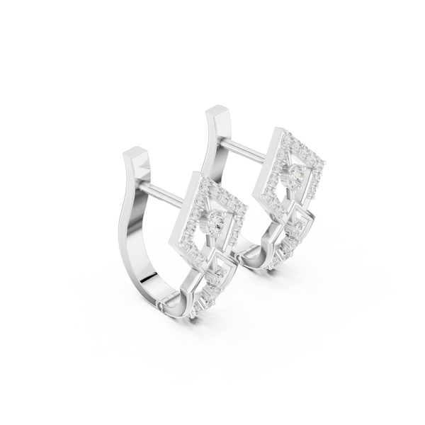Linear Luxe Lab Grown Diamond Earrings Sets
