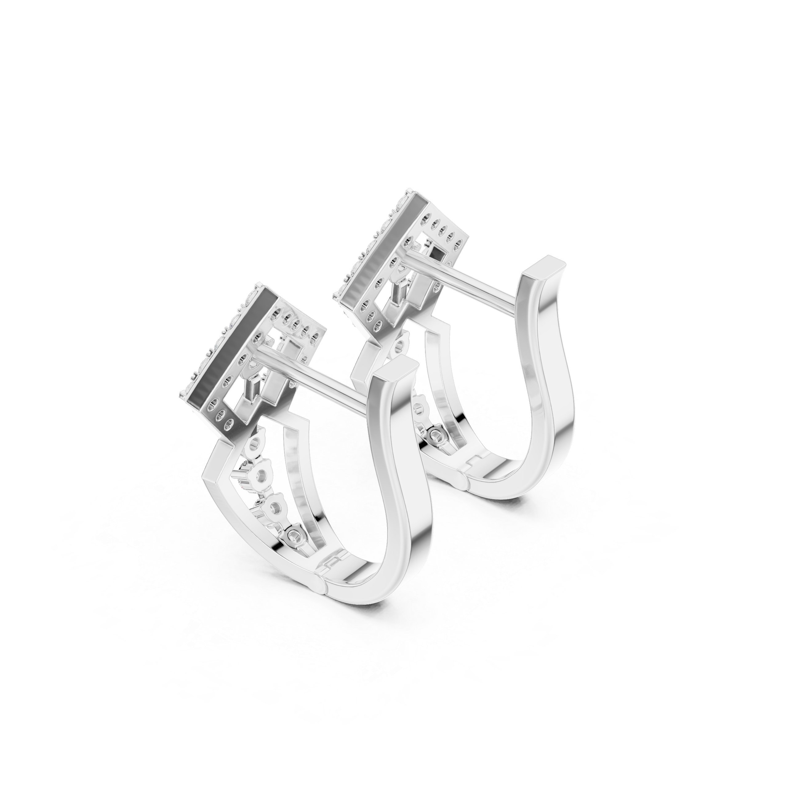 First Light lab grown diamond earring design