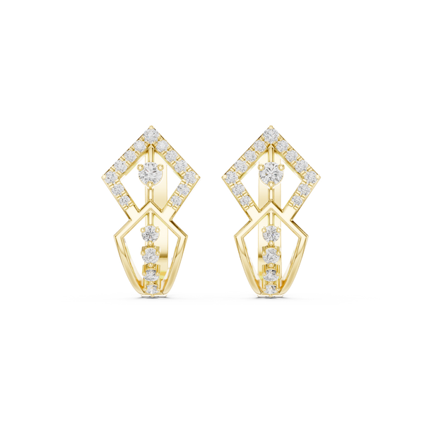 Linear Luxe Lab Grown Diamond Earrings Sets