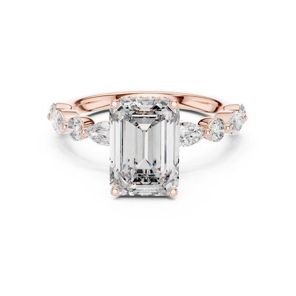 Royal Court lab grown diamond ring