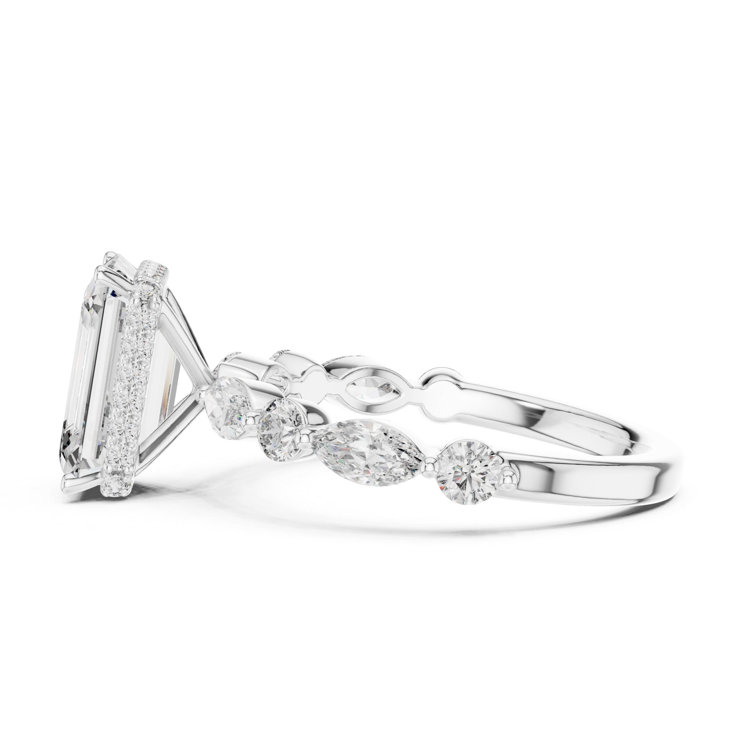 Royal Court lab grown diamond ring