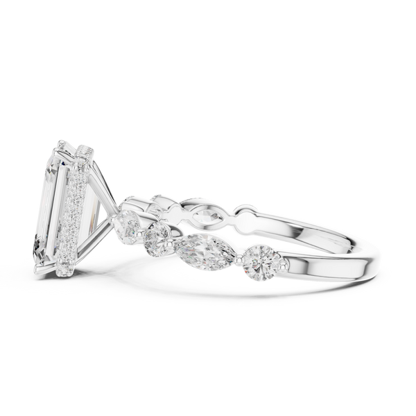 Royal Court lab grown diamond ring
