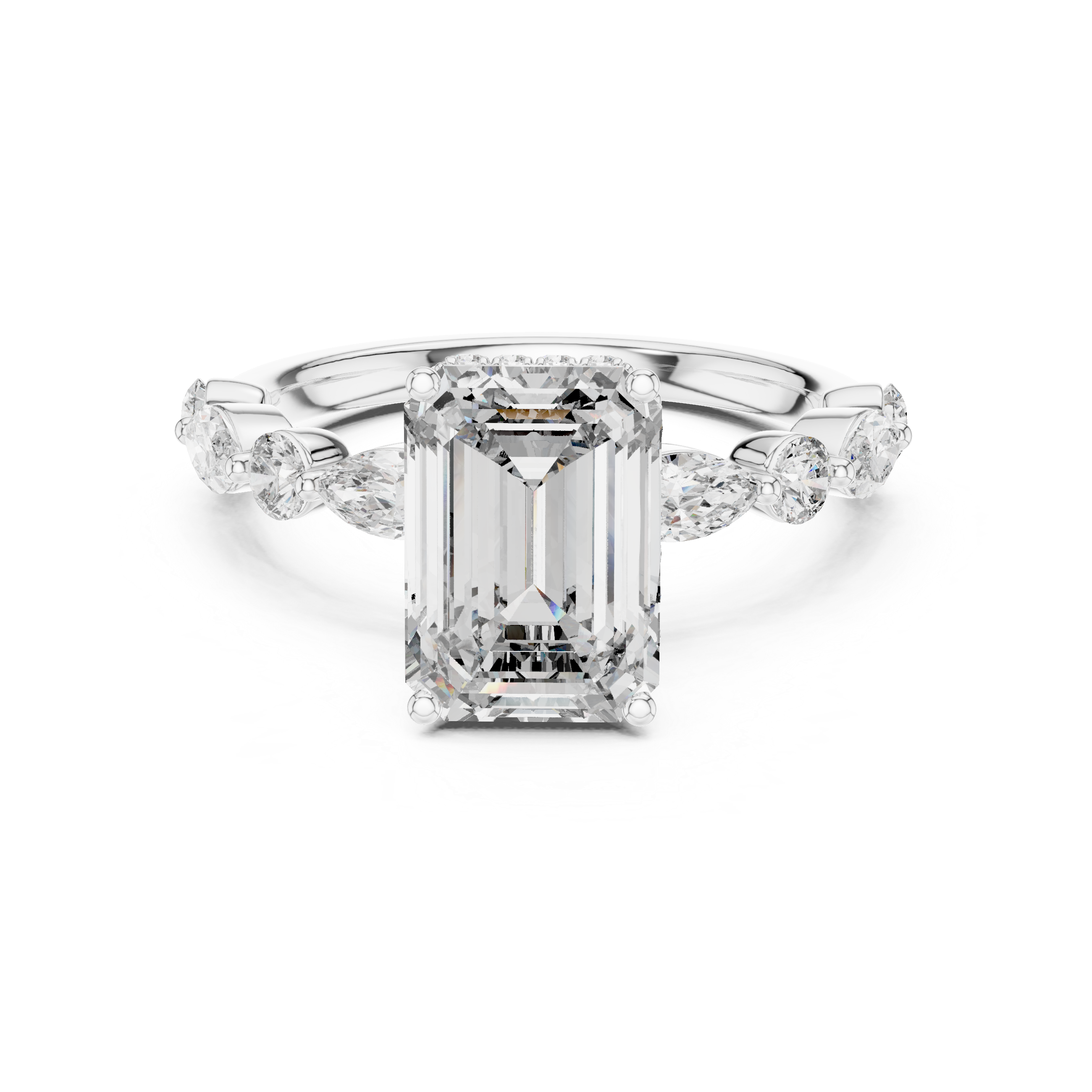 Royal Court lab grown diamond ring