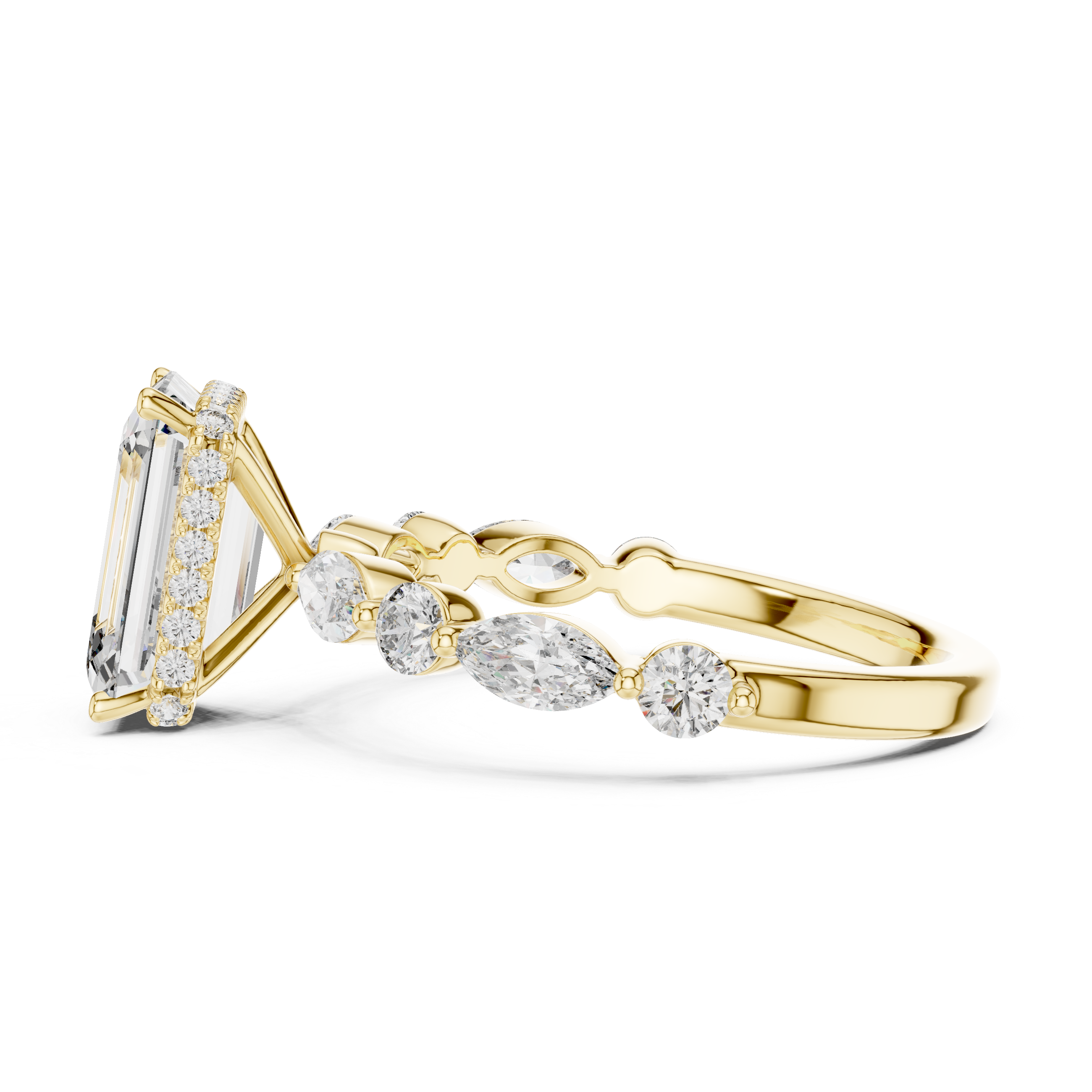 Royal Court lab grown diamond ring
