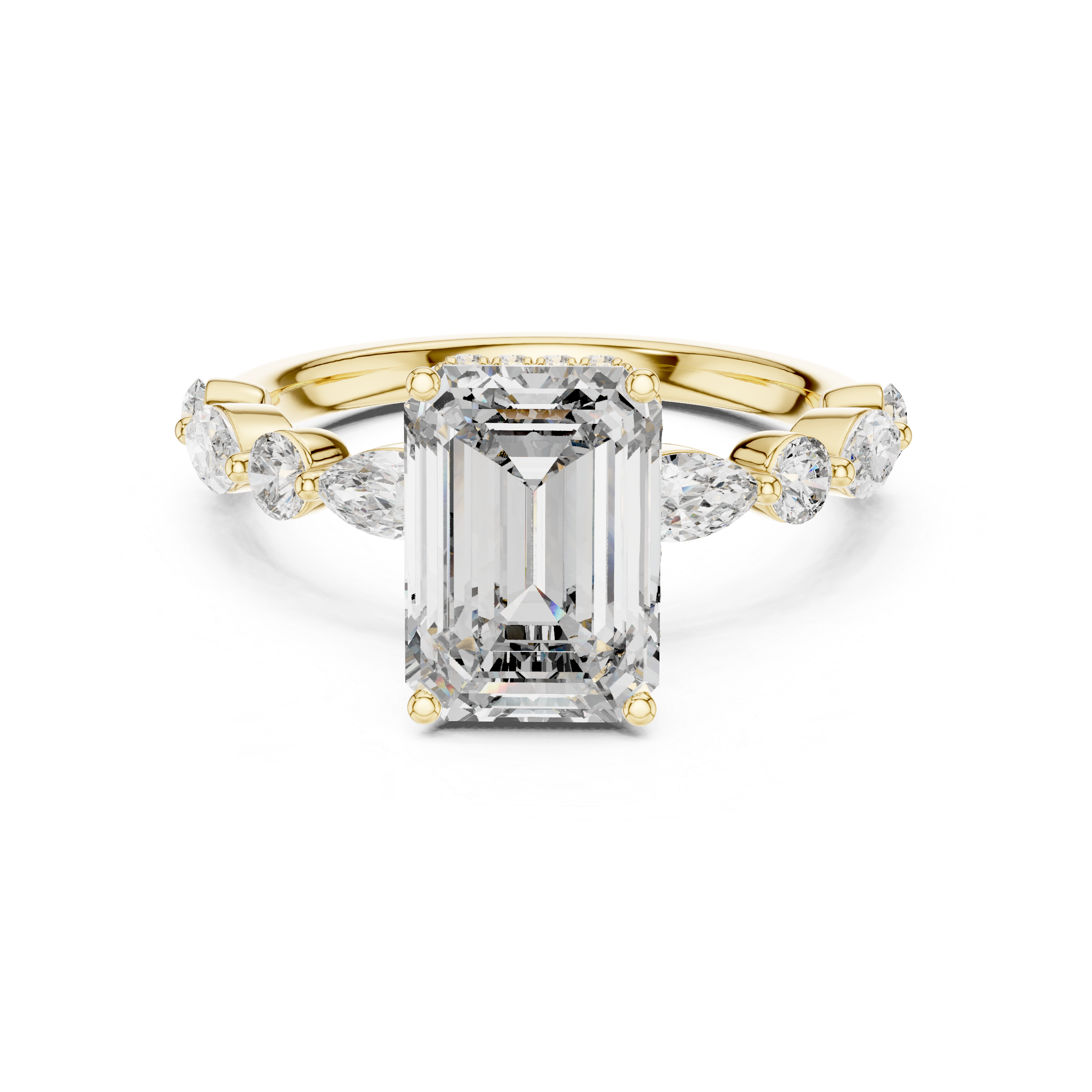 Royal Court lab grown diamond ring